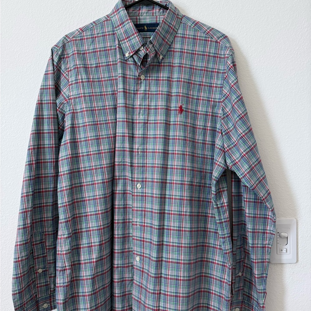 Ralph Lauren Men's Multicolor Plaid Shirt